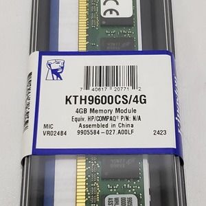 Kingston Technology 4GB 1600MHz RAM Memory